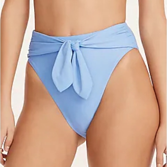 High-cut tie-waist bikini bottom - Picture 3 of 4
